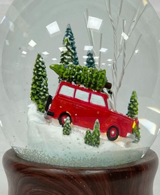 Red Truck Special Delivery Snow Globe