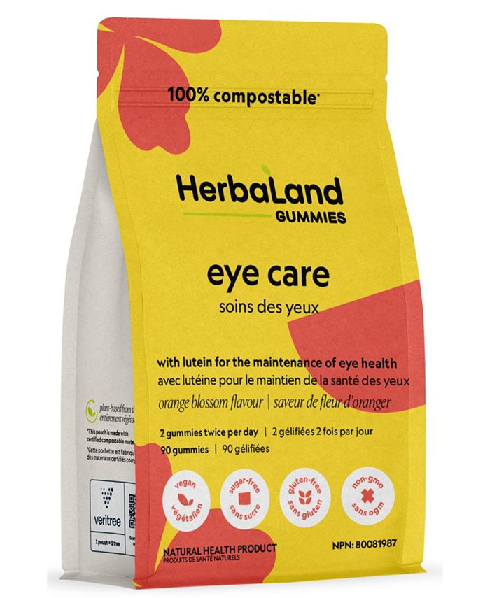 HerbaLand Eye care vitamin Gummies for adults Macy's