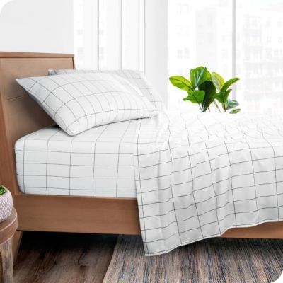 Ultra-Soft Double Brushed Print Split King Sheet Set