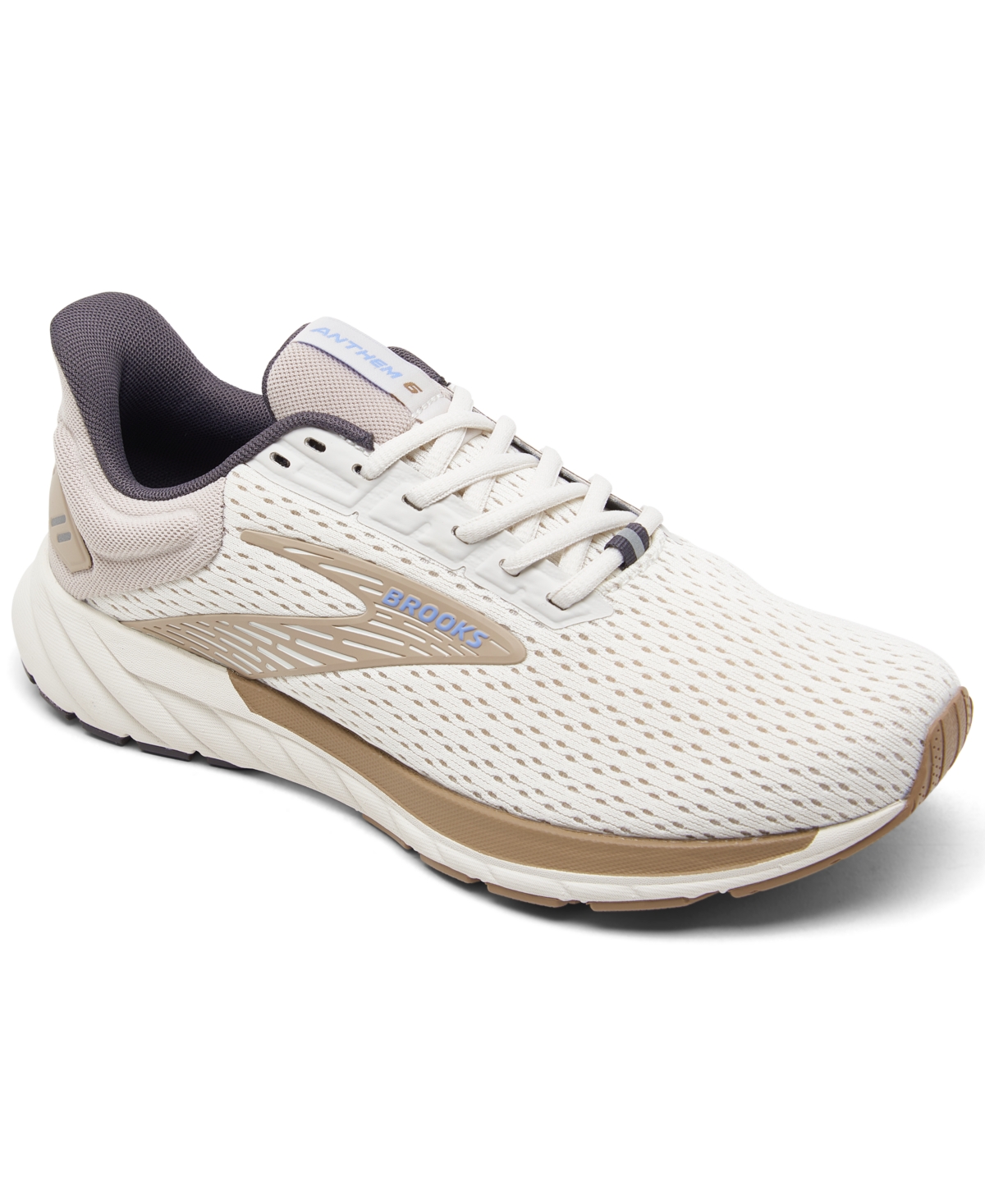Women's Anthem 6 Running Sneakers from Finish Line - Coconut, Portabella, Iris