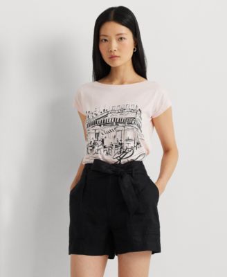 Lauren Ralph Lauren - Women's Sketchbook Graphic Tee