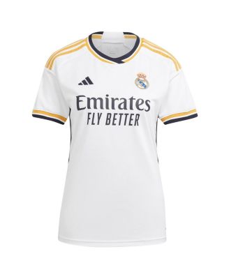 【Adidas】Adidas Real Madrid 2023/24  Jersey White 人気 adidas Women's White Real Madrid 2023/24 Home Replica Jersey