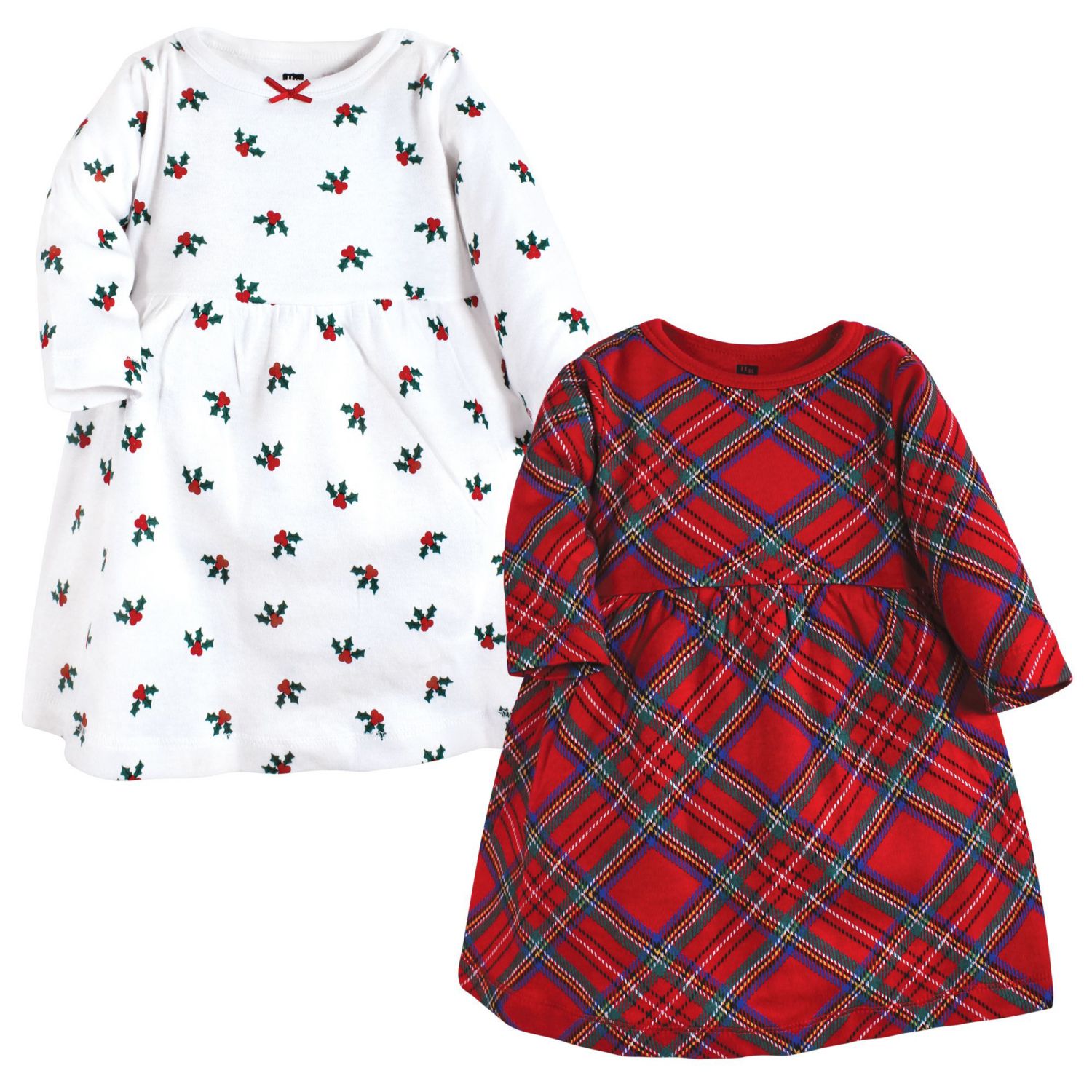Baby Girls Hudson Two-Piece Set of Long-Sleeve Dresses