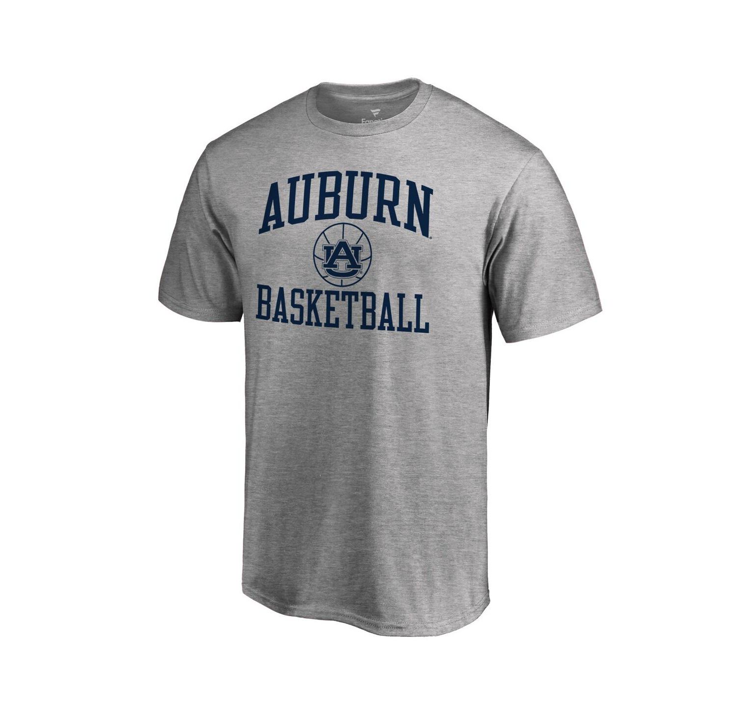 Men's Heathered Gray Auburn Tigers In Bounds T-shirt