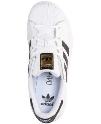 adidas Little Boys' Superstar Casual Sneakers from Finish Line