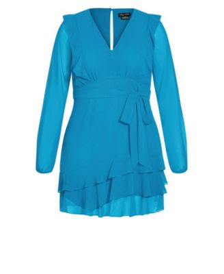 Plus Size Pretty Ruffle Dress