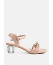 Macys deals clear sandals