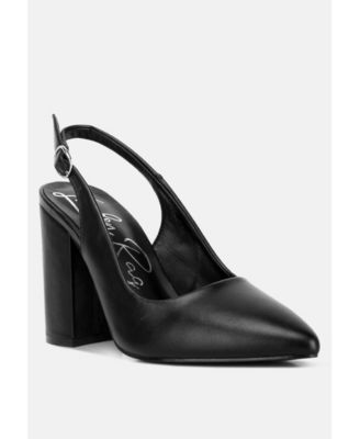 Women's Creidne Block Heel Pointed Toe Sandals