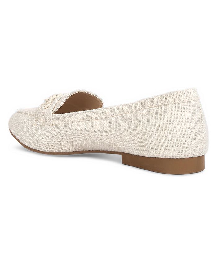 London Rag Abeera Chain Embellished Loafers - Macy's