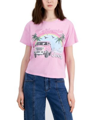 Grayson Threads, The Label - Juniors' Cotton California Crewneck Tee