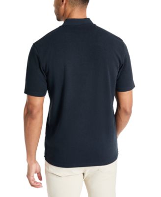 Кеннет Коул Kenneth Cole Мужская куртка-бомбер из текстурированного трикотажа с воротником-стойкой Performance Henley 11790₽