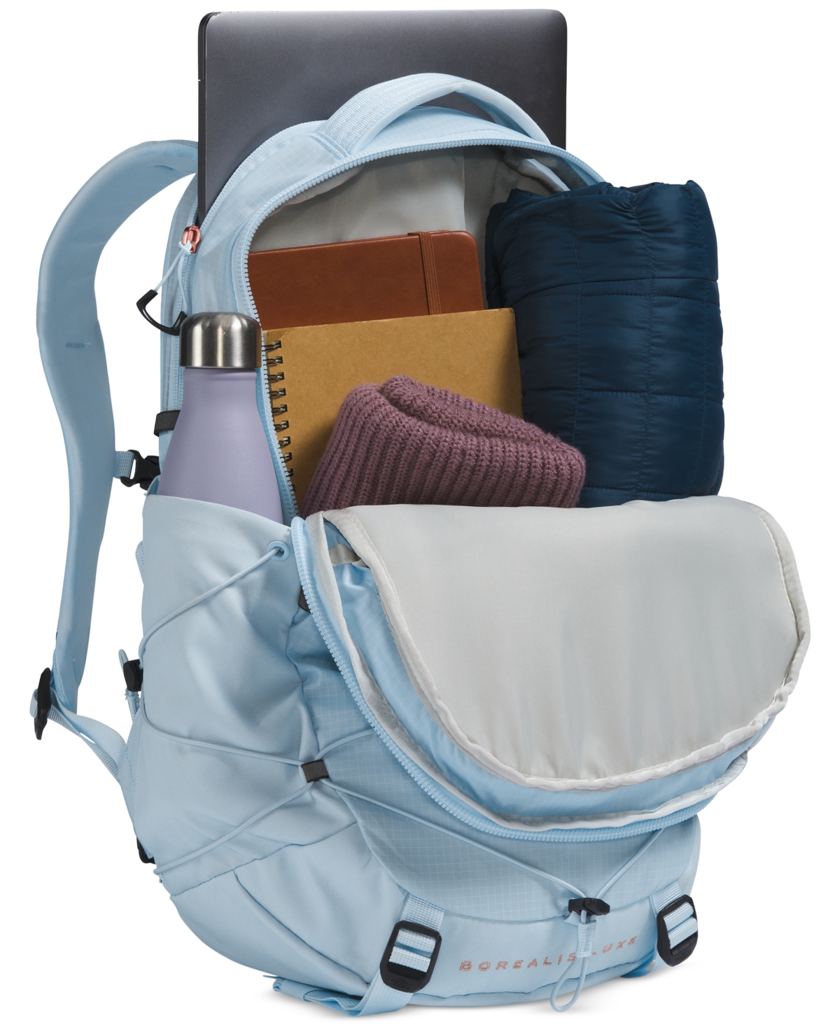 The North Face Women's Borealis Luxe Backpack In Clay Grey