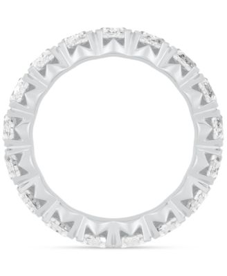 Diamond Oval-Cut Eternity Band (5 ct. t.w.) in 14k Gold (Also in Platinum)
