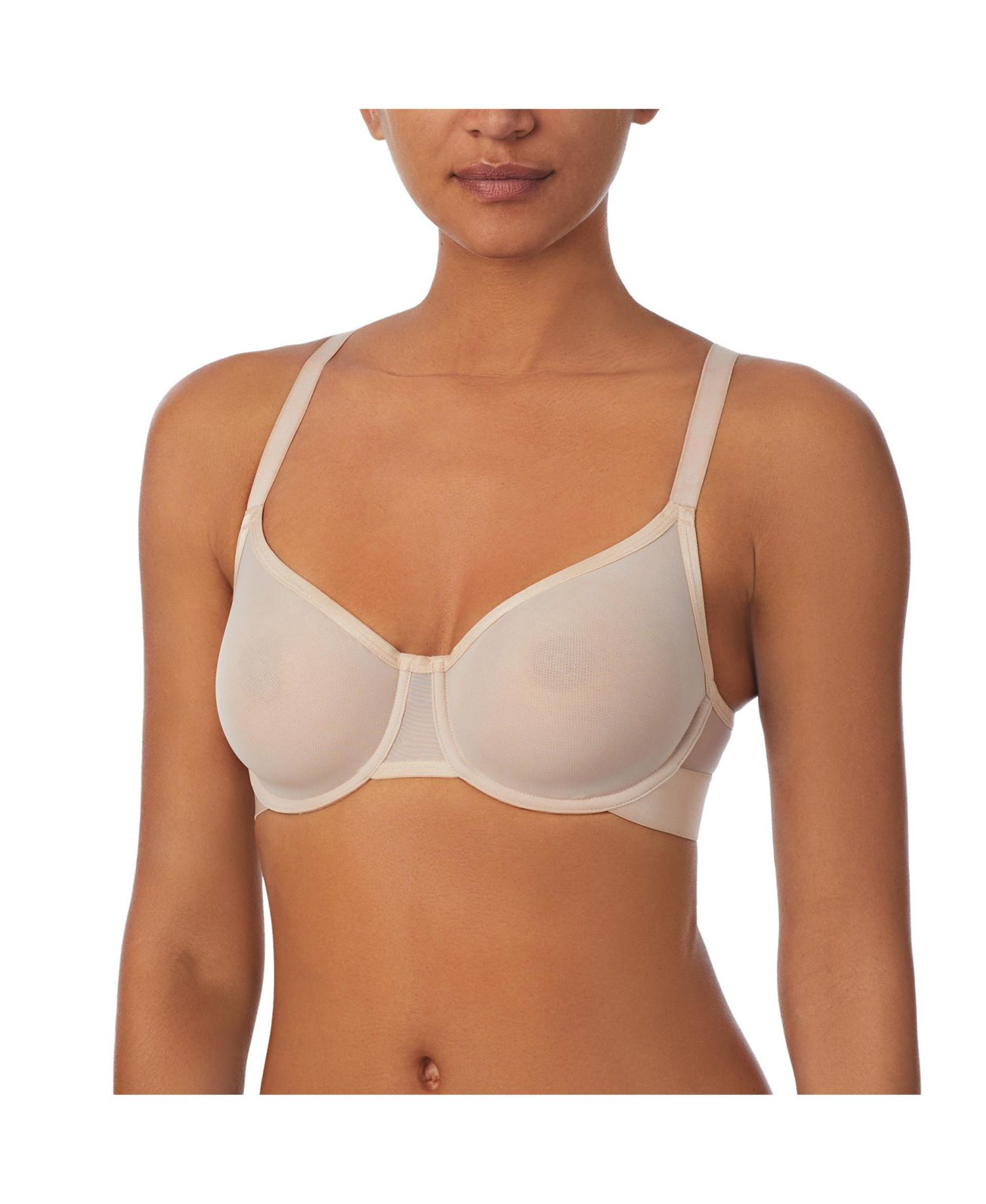 Women's Sheers Unlined Demi Bra, DK4085