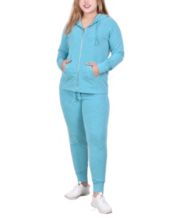 Macys plus size sweat suits hot sale