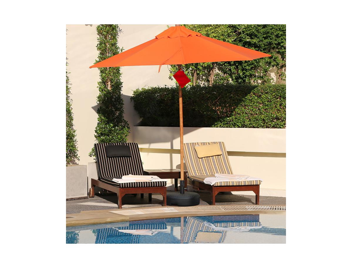 18 Inch Fillable Heavy-Duty Round Umbrella Base Stand
