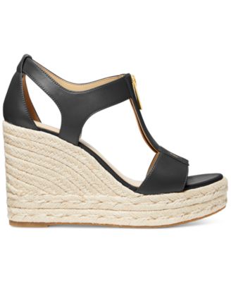 Berkley Mid Wedge Open-Toe Sandals