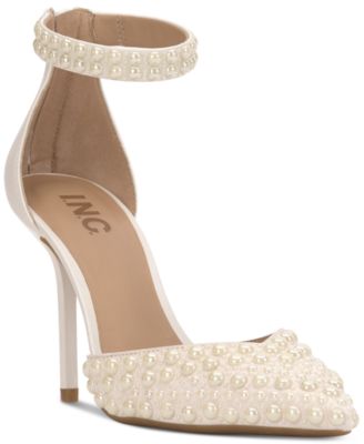 I.N.C. International Concepts Women s Sedaina Ankle Strap Pumps Created for Macy s Macy s