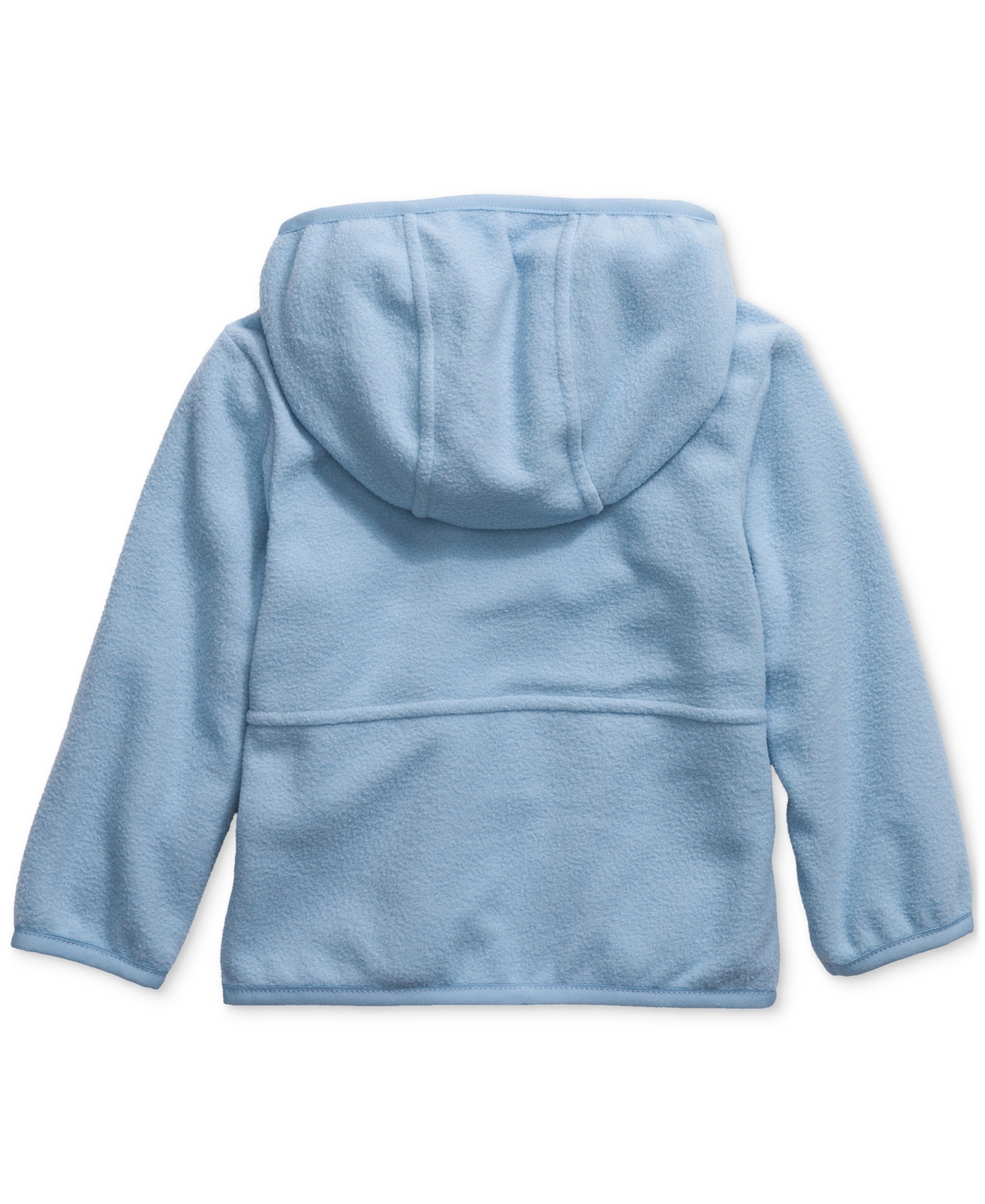 Shop The North Face Baby Boys And Baby Girls Glacier Full-zip Hoodie In Steel Blue