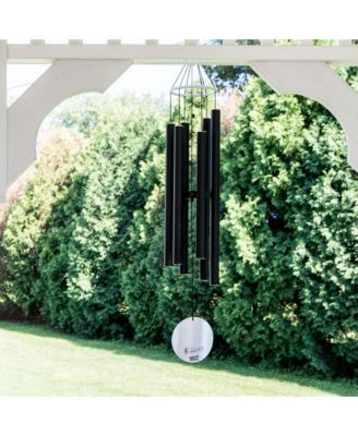Aureole Tunes Wind Chimes - 6-Tube Outdoor Windchime, B Pentatonic Scale - 28 Inch