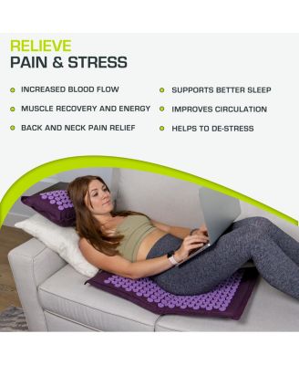 Ki Acupressure Mat, Pillow and Carrier Bag Set