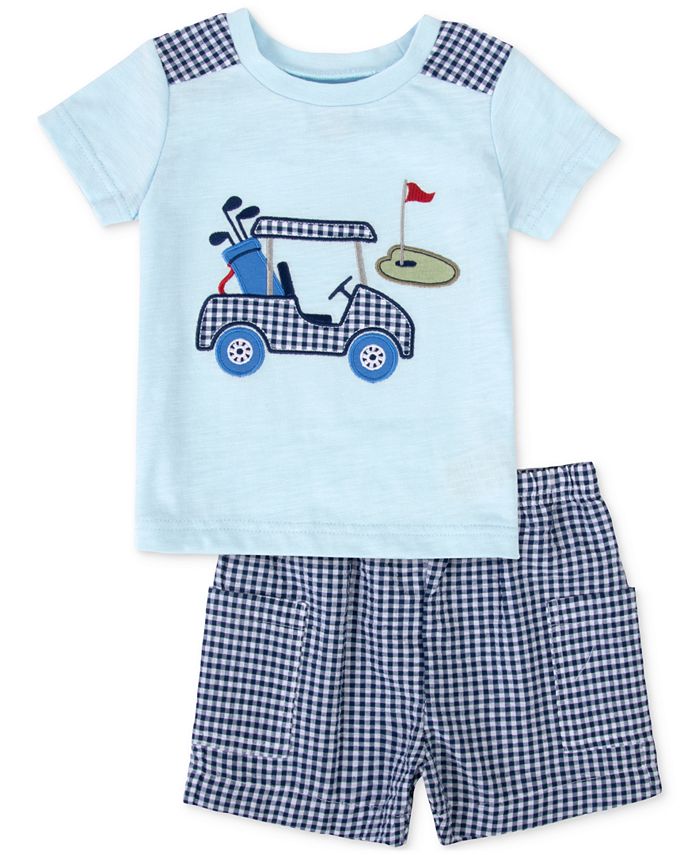 Baby Golf Carts Blue - Polo Shortie main image 0