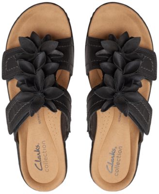 Merliah Raelyn Flower-Detail Wedge Heel Platform Sandals