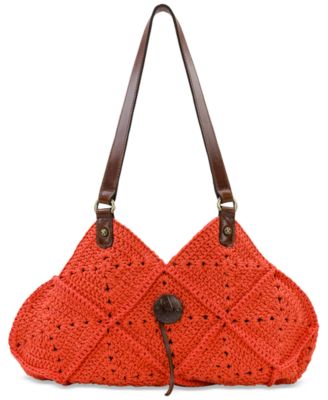 Patricia Nash Marti Diamond Crochet Shoulder Bag Macy's