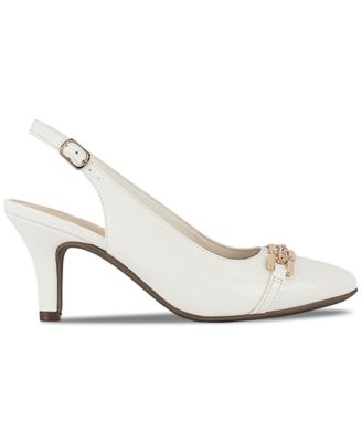 Women's Gildyy Pav&eacute; Chain Slingback Pumps