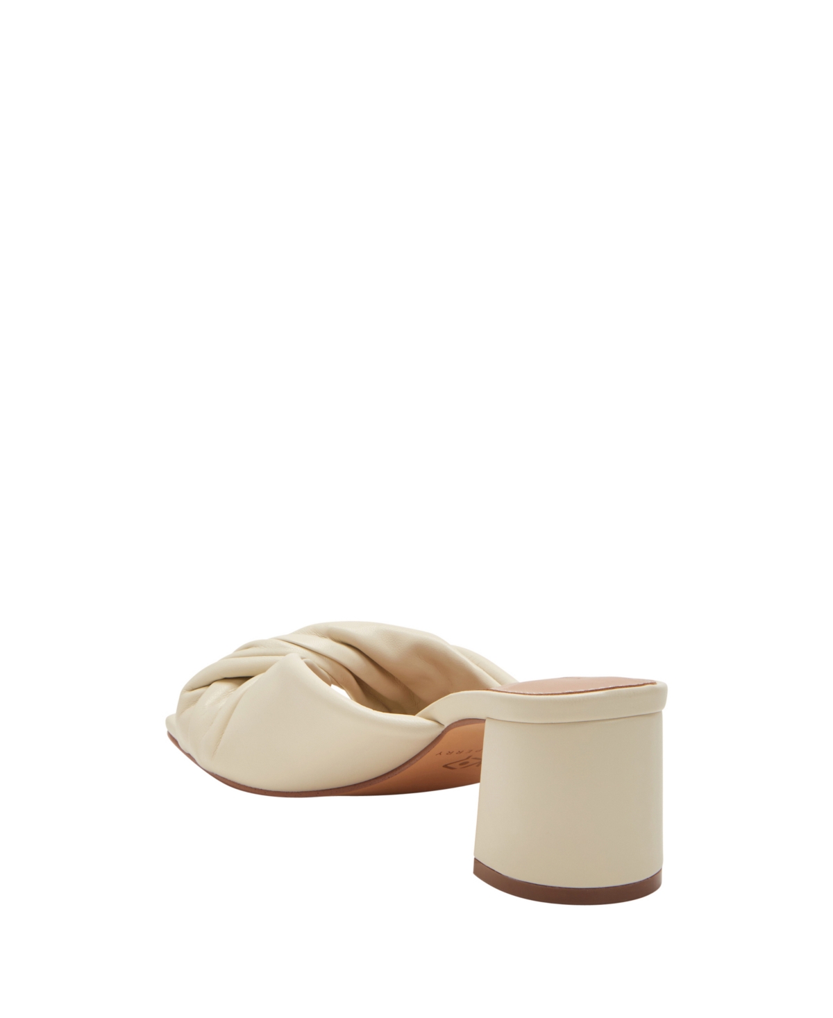Shop Katy Perry Women's The Tooliped Twisted Slip-on Sandals In Chalk