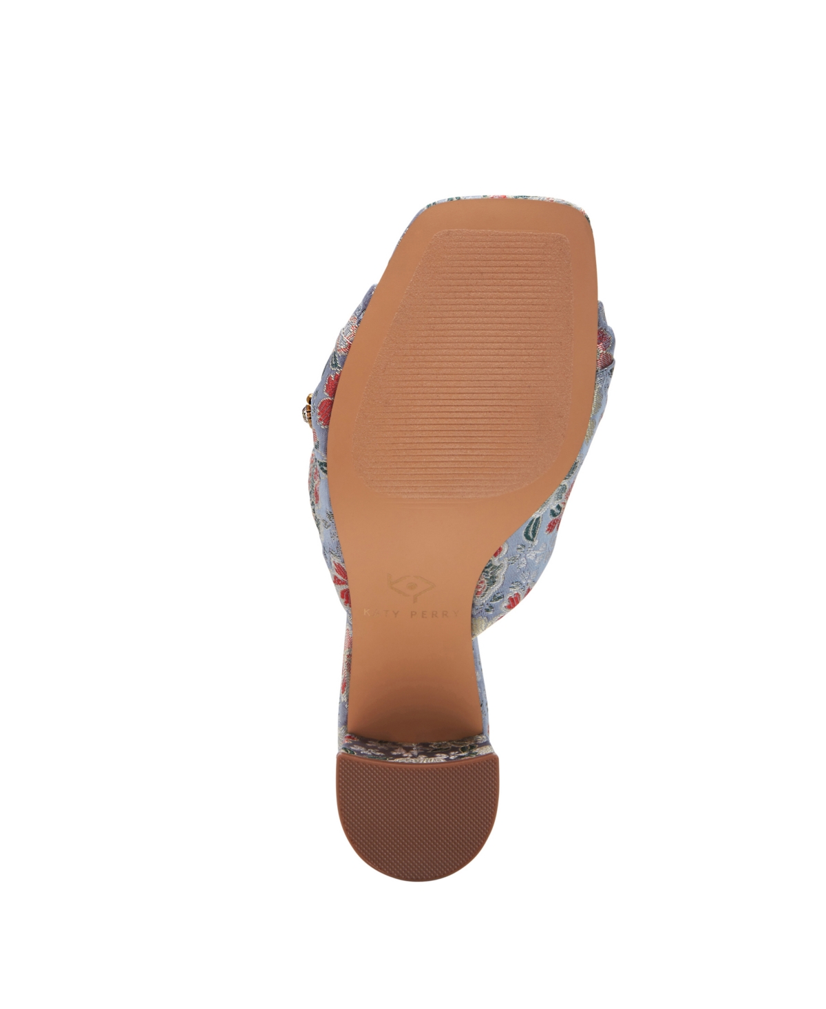Shop Katy Perry Women's The Tooliped Twisted Slip-on Sandals In Blue Multi