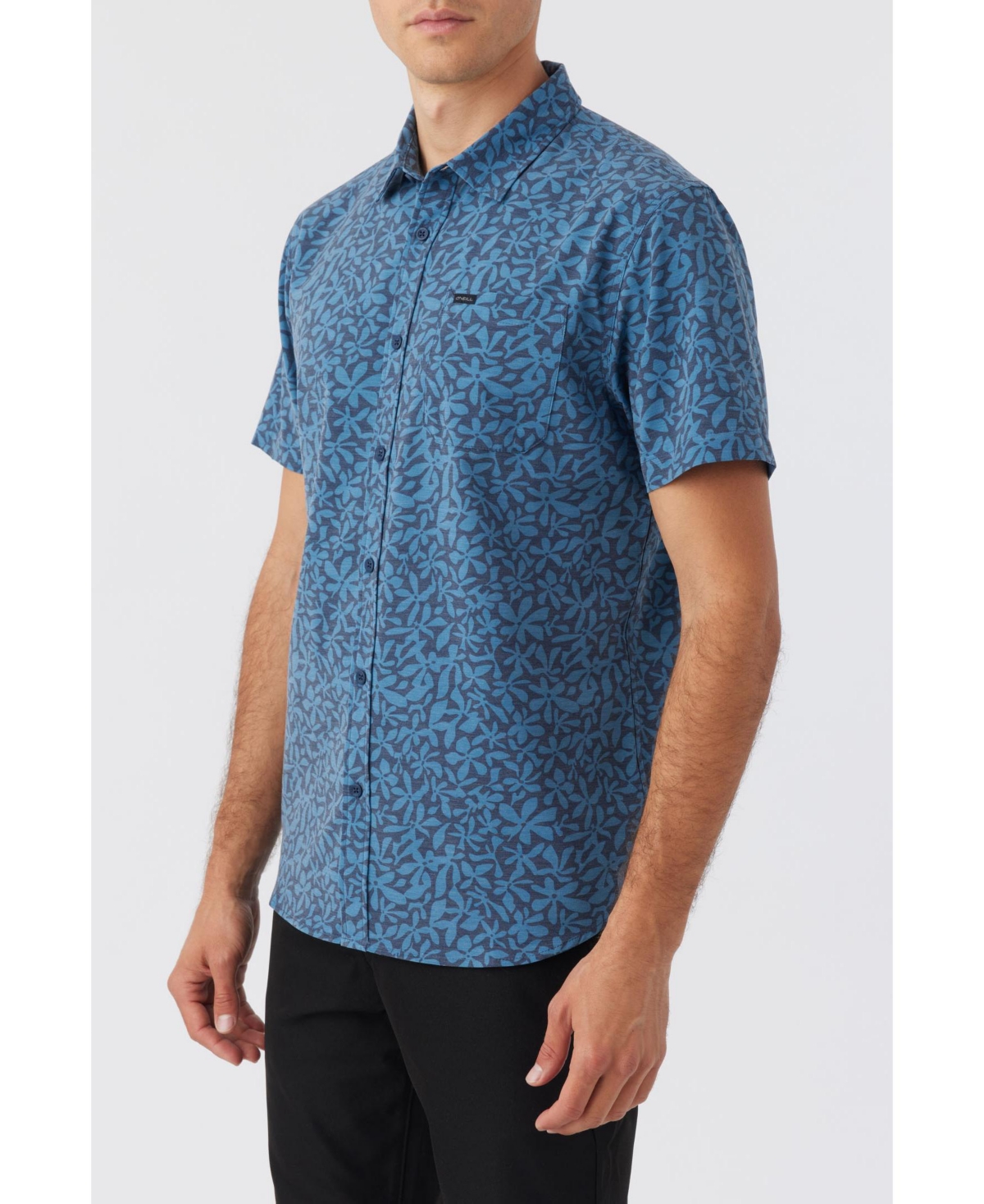 O'neill Men's Trvlr Upf Traverse Short Sleeve Standard Shirt In Ginger Bread