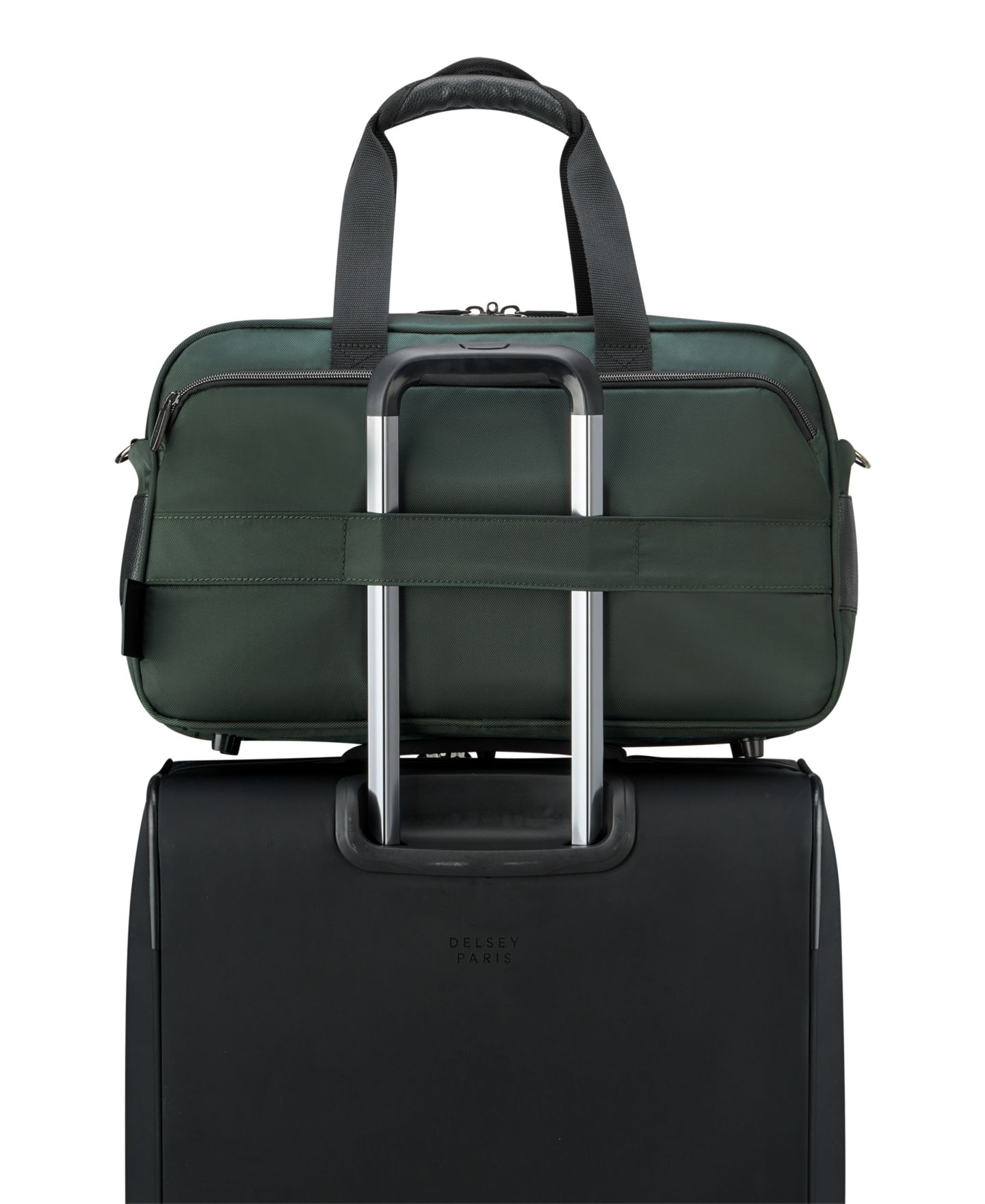 Сумка Delsey Paris Tour Air 18.5" Duffel, цвет: Зелёный — фото 6