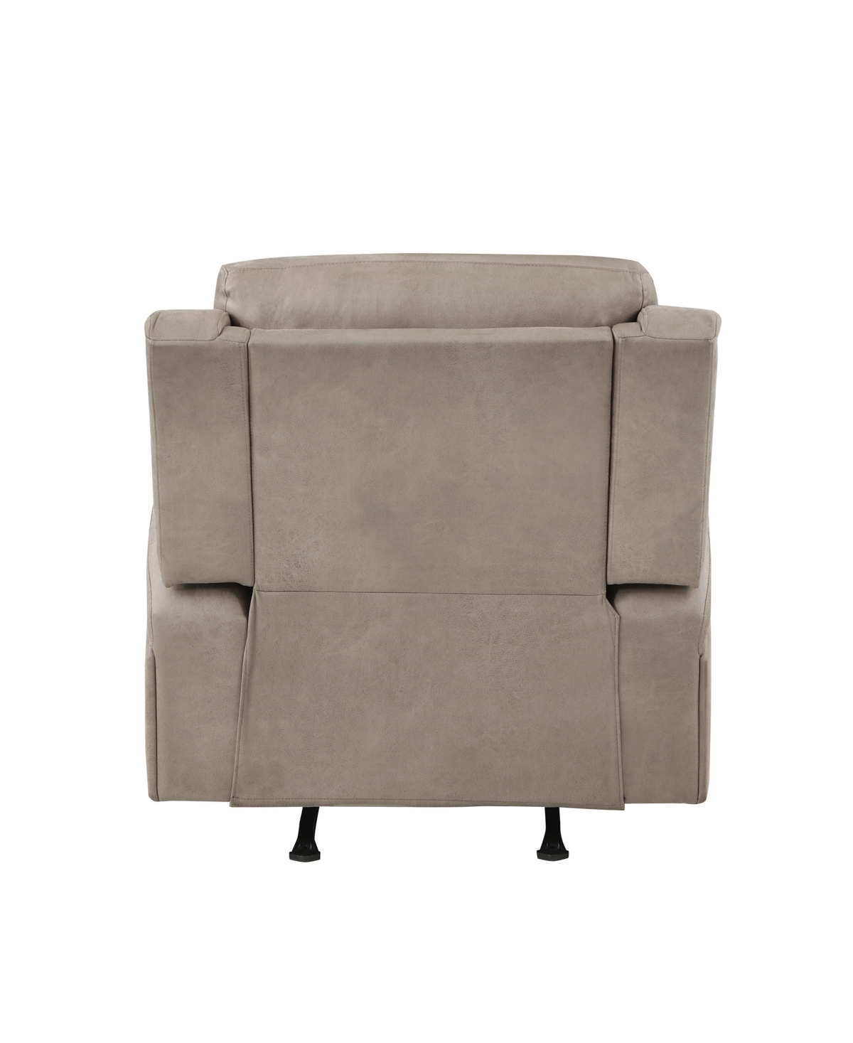 Homelegance White Label Aubrey 38" Rocker Reclining Chair In Brown