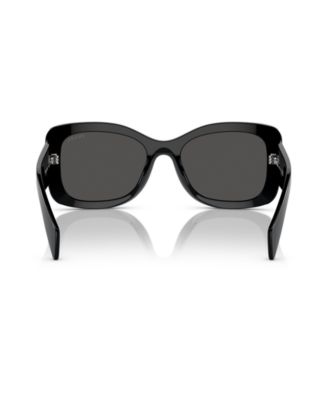 Lettering Oval Women's Sunglasses, PR A08S