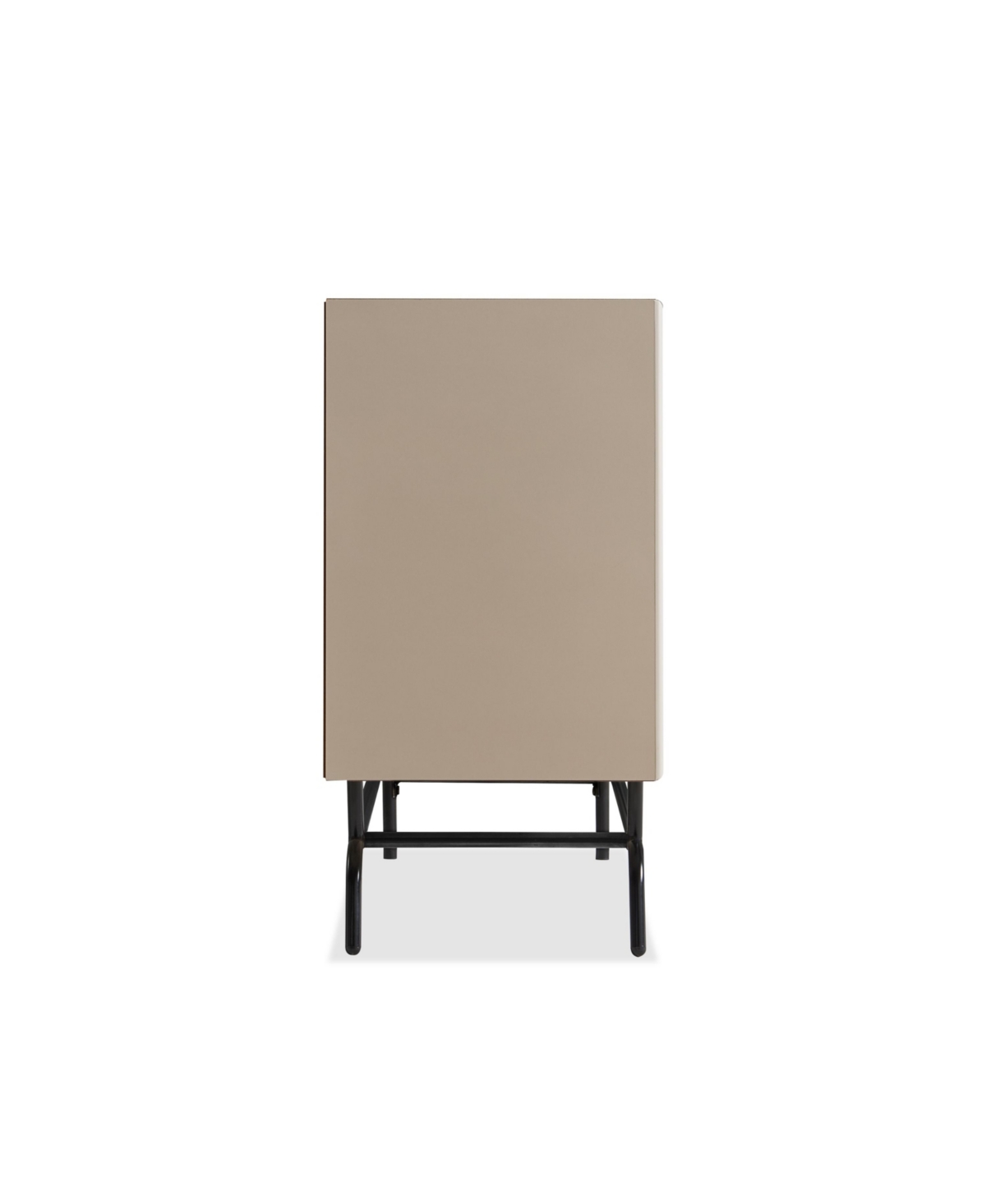 Furniture Of America 60" Mdf Sami Composite Wine Rack Buffet In Light Taupe