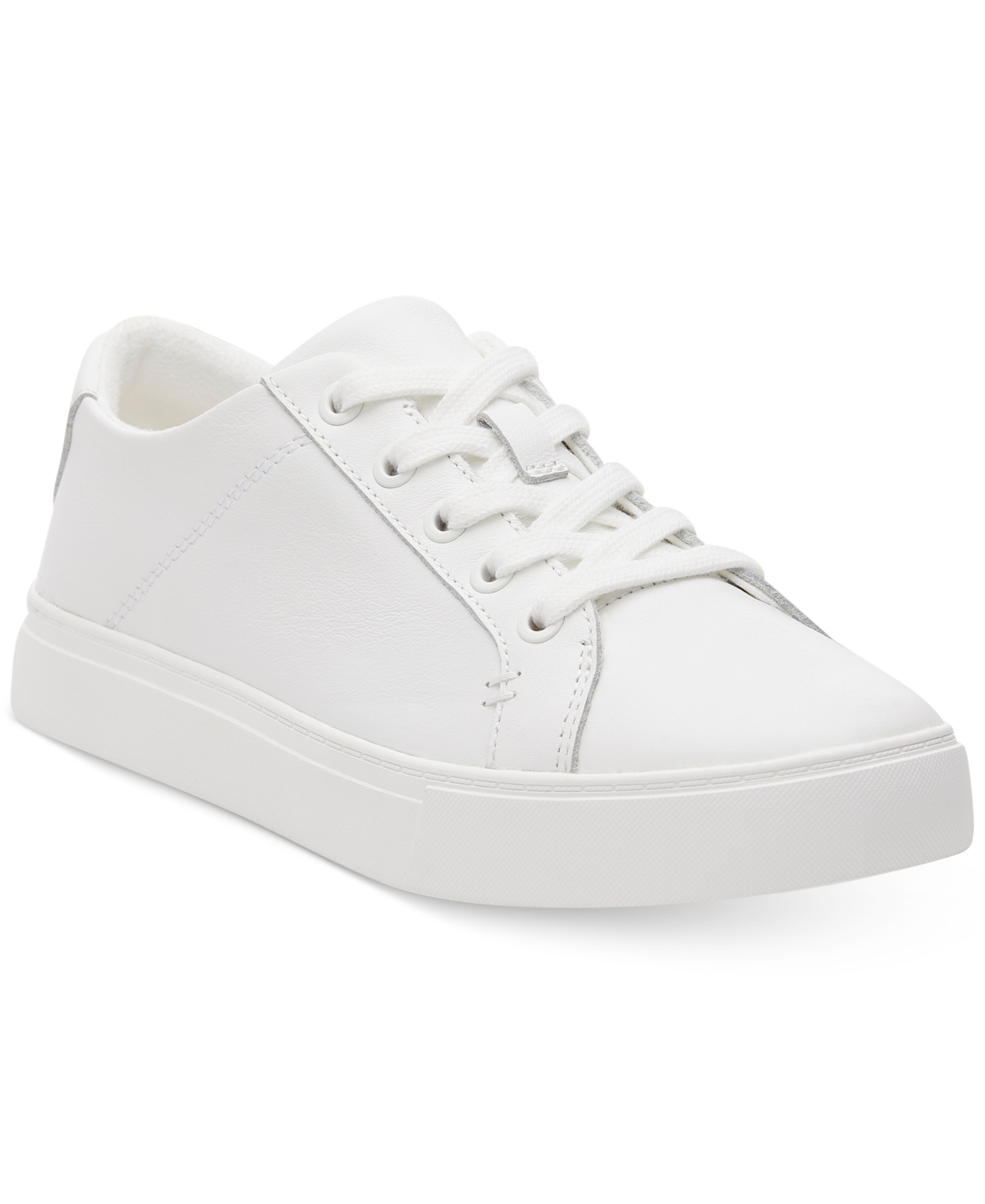 Women's Kameron Casual Lace Up Platform Sneakers - White Leather