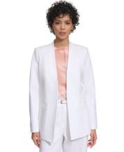 Petit clair white blazer sales