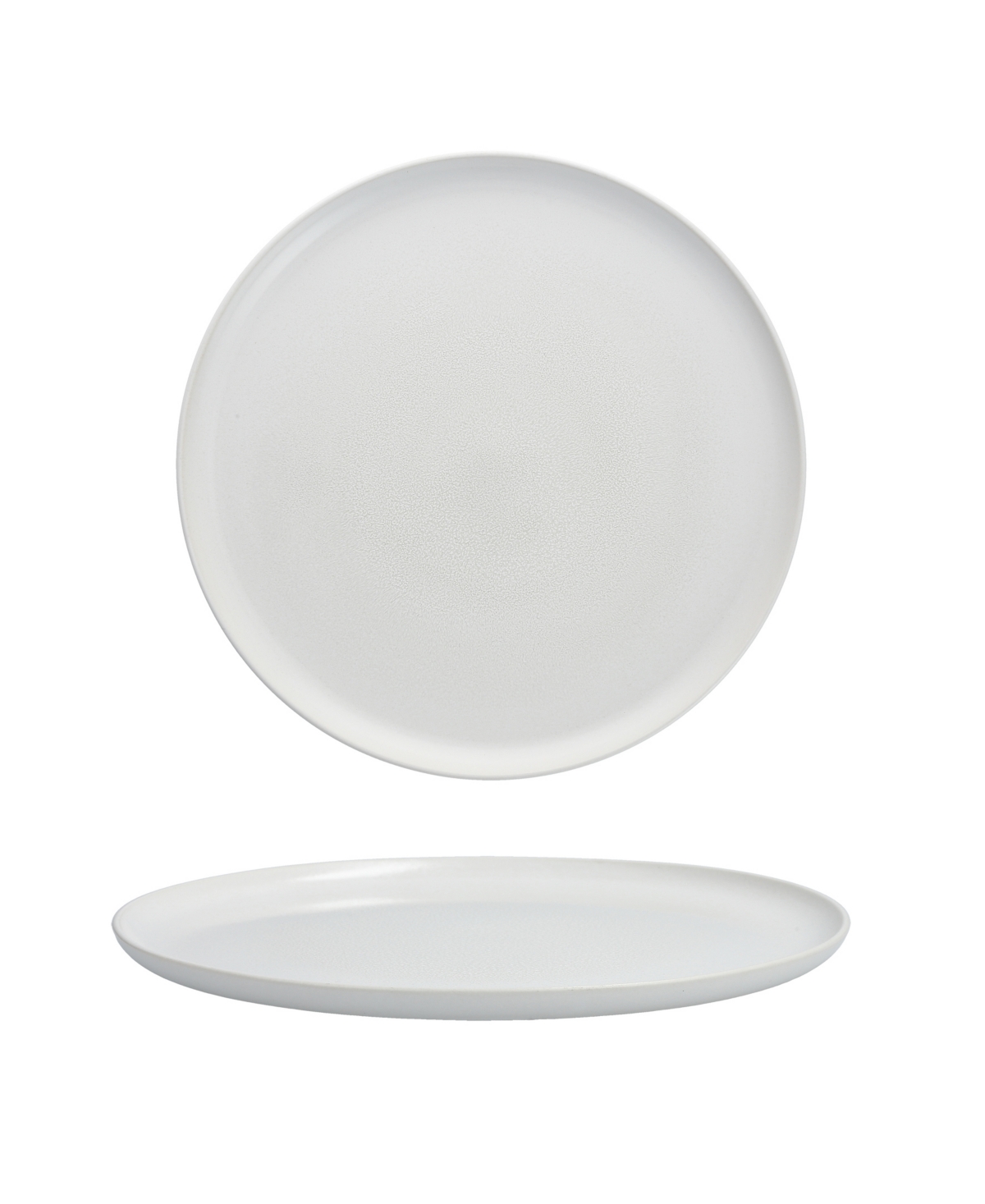 Cloud Terre Miles Dinner Plates, Set of 4 - Charcoal