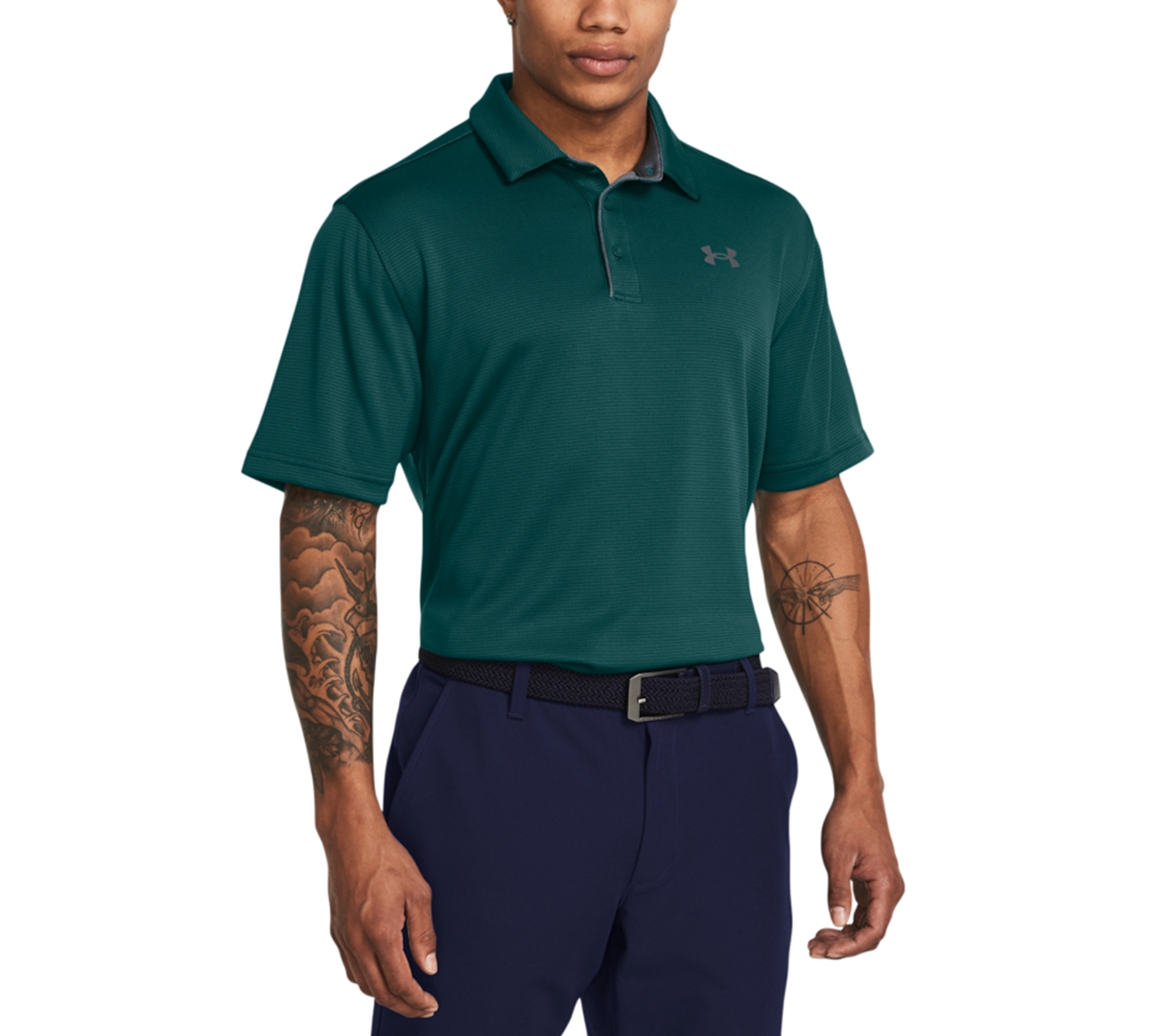 Under Armour Men's Tech Polo T-shirt In Hydro Teal
