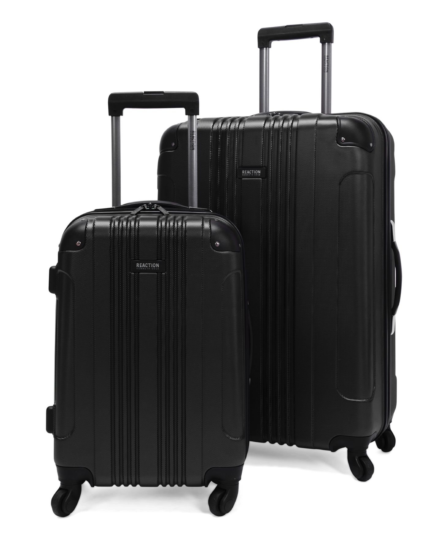 Чемоданы Kenneth Cole Reaction Out of Bounds 2-pc Lightweight Hardside Spinner Luggage Set, цвет: Чёрный — фото 1