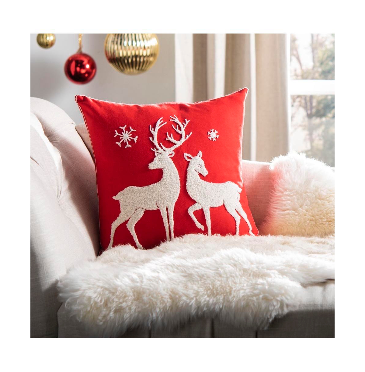 Safavieh Mitzi Pillow -white