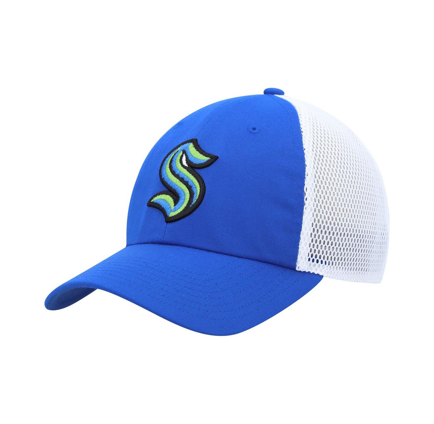 Men's Blue Seattle Kraken Color Pop Trucker Adjustable Hat