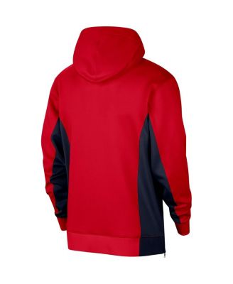 Men's Red Washington Wizards 2023/24 Authentic Showtime Full-Zip Hoodie