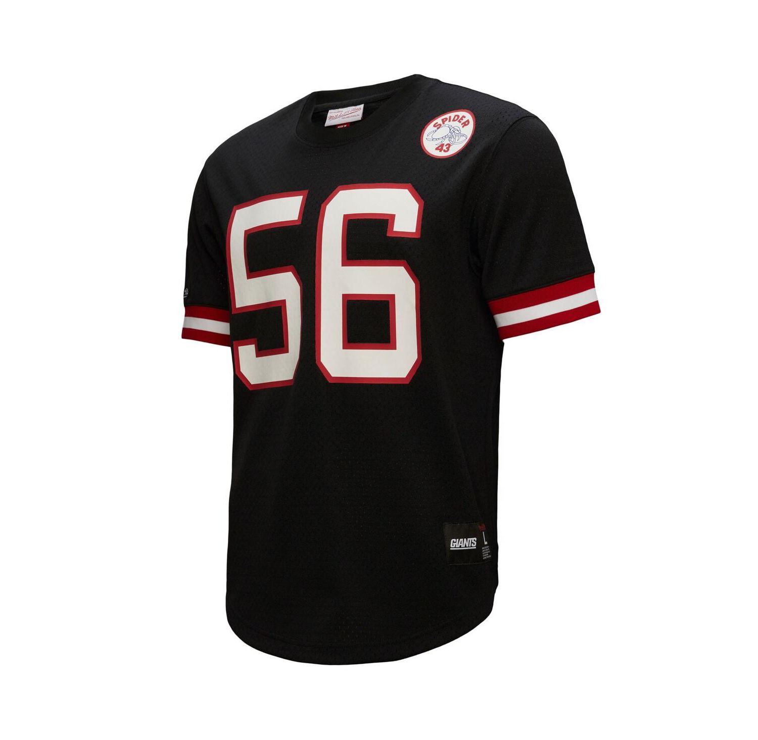 Men's Lawrence Taylor Black New York Giants Big and Tall Mesh Player Name and Number Top