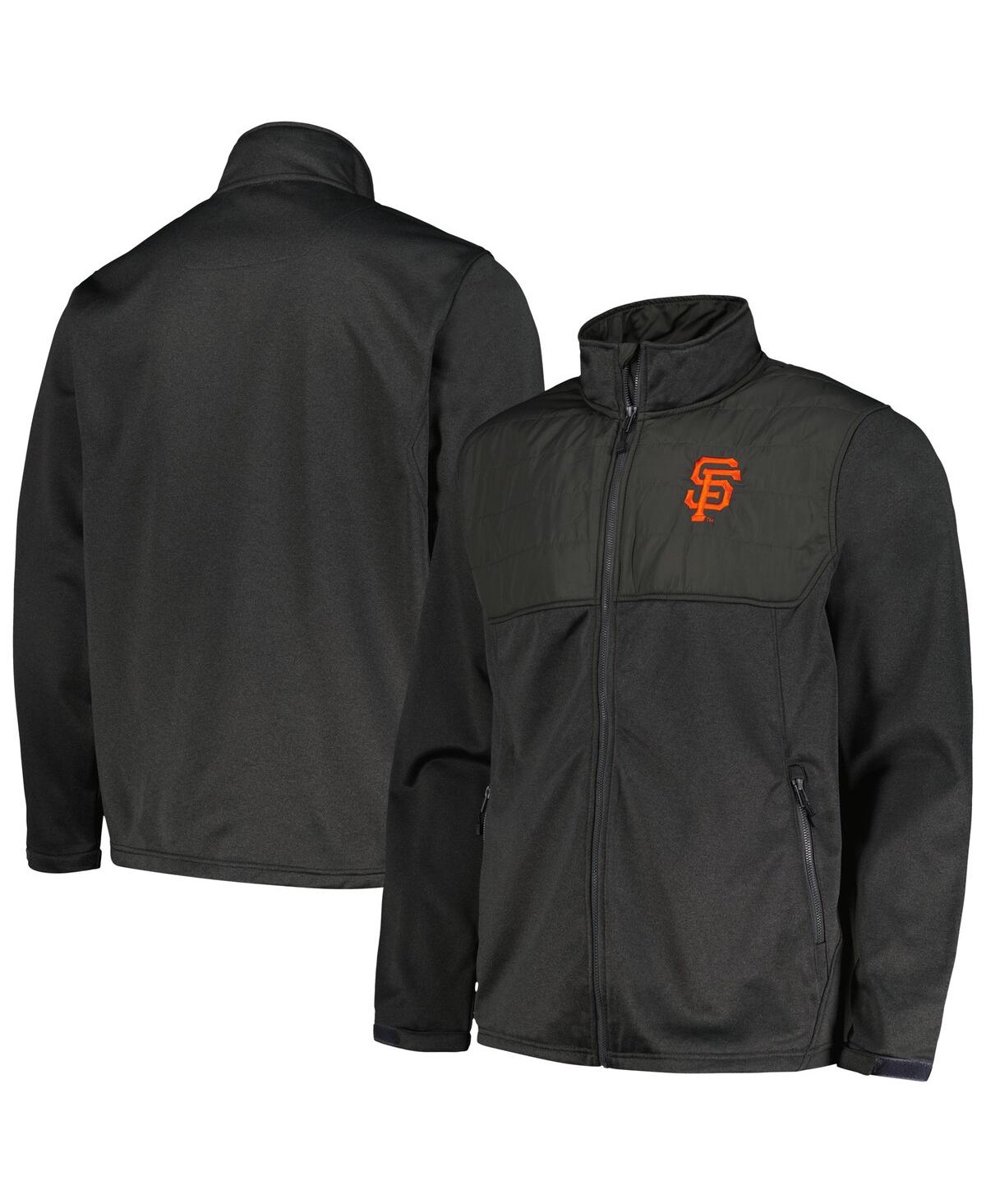 Shop Dunbrooke Men's  Heather Black San Francisco Giants Explorer Full-zip Jacket