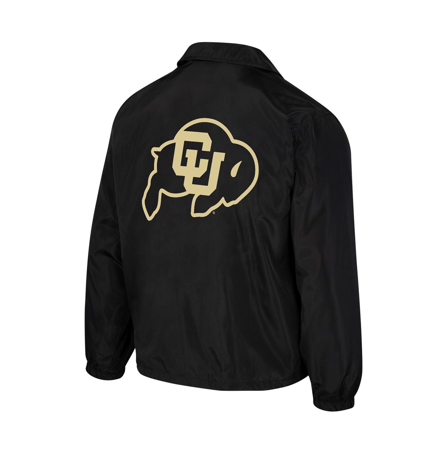 Куртка The Wild Collective Black Colorado Buffaloes Coaches Full-Snap — фото 2