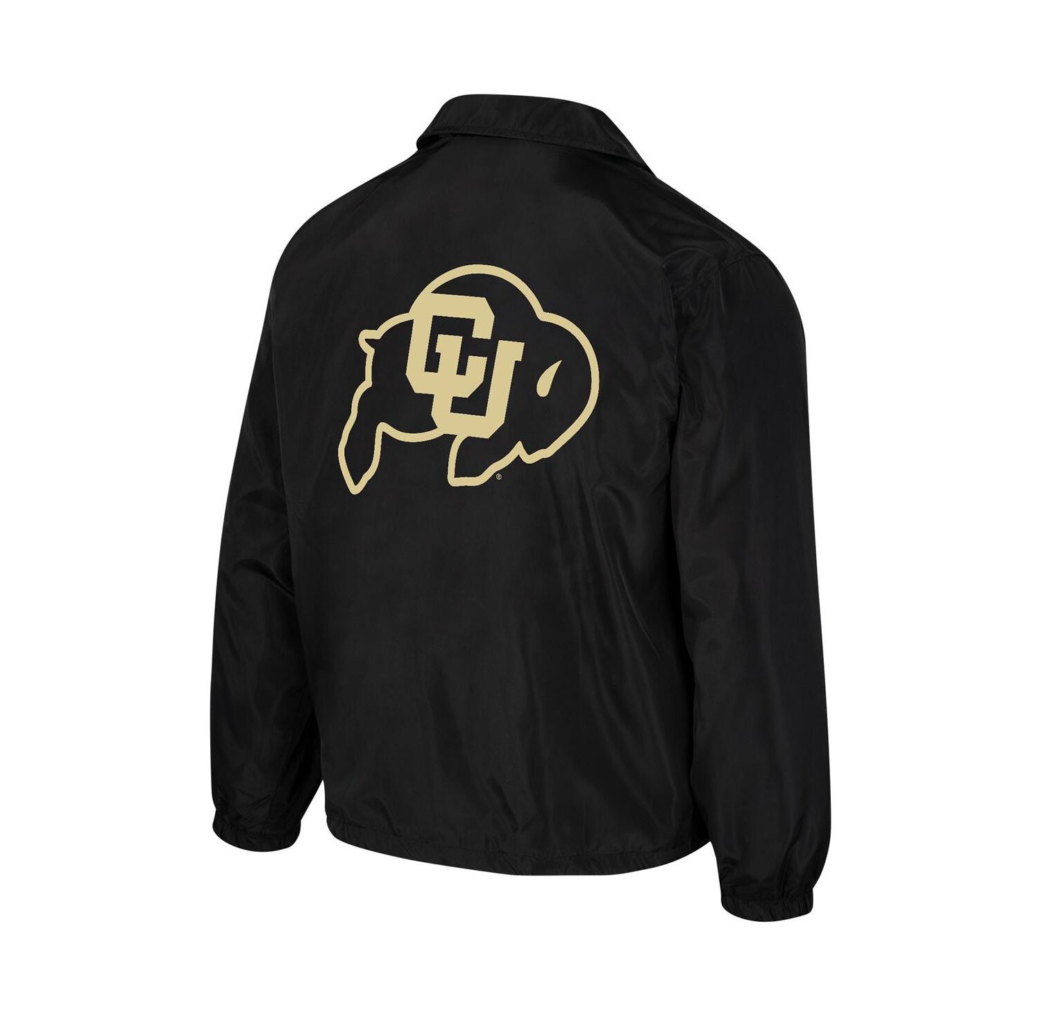 Men's and Women's Black Colorado Buffaloes Coaches Full-Snap Jacket