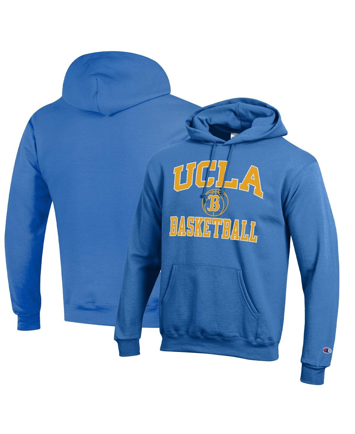 Champion Men's  Blue Ucla Bruins Basketball Icon Powerblend Pullover Hoodie