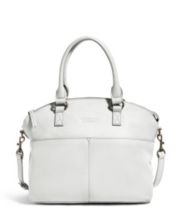 White Leather Handbags Macy s